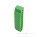 3.81MM pitch with ear screw plug-in PCB terminal block straight pin socket